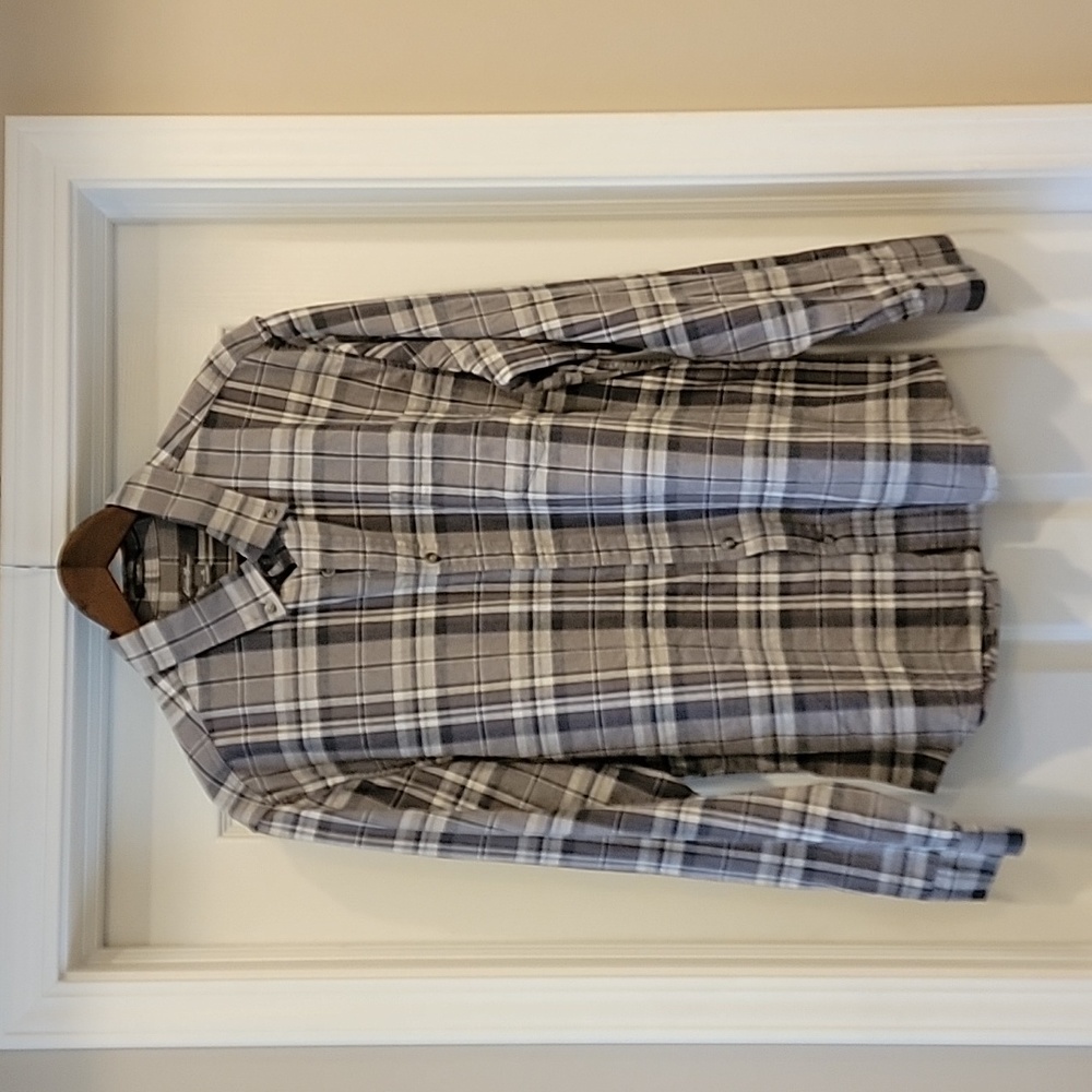 Eddie Bauer Mens Heavyweight FlannelShirt XL Classic Fit 100% Cotton NWOT